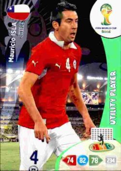 2014 Panini FIFA World Cup Brazil Adrenalyn XL #071 Mauricio Isla