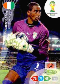 2014 Panini FIFA World Cup Brazil Adrenalyn XL #095 Boubacar Barry