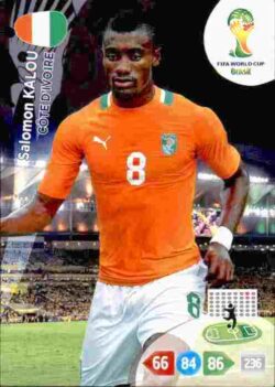 2014 Panini FIFA World Cup Brazil Adrenalyn XL #101 Salomon Kalou