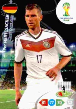 2014 Panini FIFA World Cup Brazil Adrenalyn XL #108 Per Mertesacker