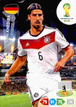 2014 Panini FIFA World Cup Brazil Adrenalyn XL #110 Sami Khedira