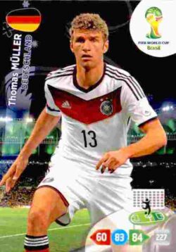 2014 Panini FIFA World Cup Brazil Adrenalyn XL #114 Thomas Müller