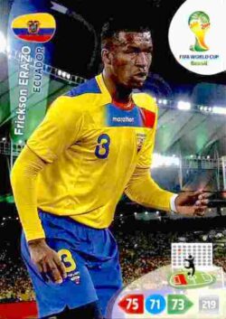 2014 Panini FIFA World Cup Brazil Adrenalyn XL #121 Frickson Erazo