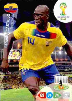 2014 Panini FIFA World Cup Brazil Adrenalyn XL #124 Segundo Castillo