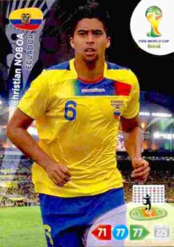 2014 Panini FIFA World Cup Brazil Adrenalyn XL #125 Christian Noboa