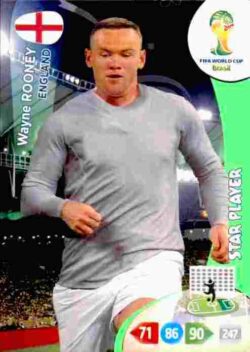 2014 Panini FIFA World Cup Brazil Adrenalyn XL #139 Wayne Rooney