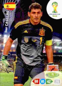 2014 Panini FIFA World Cup Brazil Adrenalyn XL #143 Iker Casillas