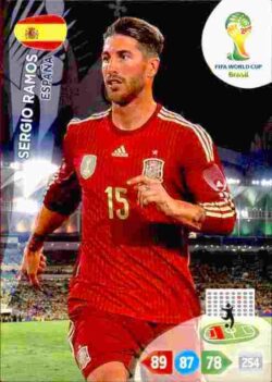 2014 Panini FIFA World Cup Brazil Adrenalyn XL #147 Sergio Ramos