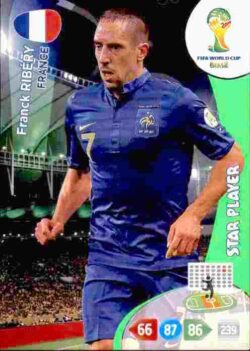 2014 Panini FIFA World Cup Brazil Adrenalyn XL #163 Franck Ribéry