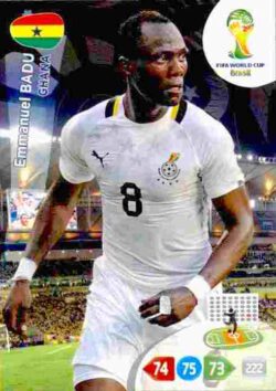 2014 Panini FIFA World Cup Brazil Adrenalyn XL #172 Emmanuel Badu