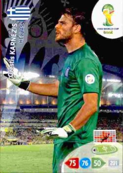 2014 Panini FIFA World Cup Brazil Adrenalyn XL #179 Orestis Karnezis