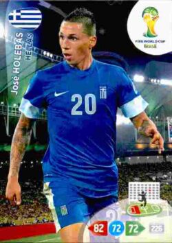 2014 Panini FIFA World Cup Brazil Adrenalyn XL #181 Jose Holebas