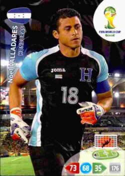 2014 Panini FIFA World Cup Brazil Adrenalyn XL #188 Noel Valladares