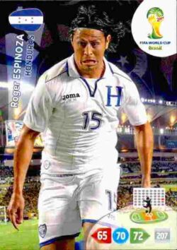 2014 Panini FIFA World Cup Brazil Adrenalyn XL #190 Roger Espinoza