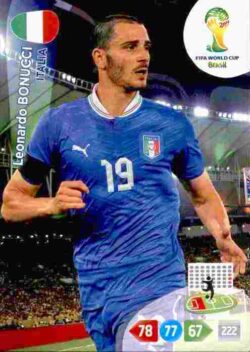 2014 Panini FIFA World Cup Brazil Adrenalyn XL #211 Leonardo Bonucci