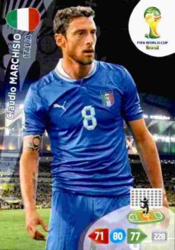 2014 Panini FIFA World Cup Brazil Adrenalyn XL #215 Claudio Marchisio