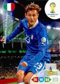 2014 Panini FIFA World Cup Brazil Adrenalyn XL #217 Alessandro Diamanti