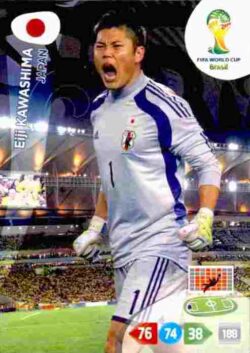 2014 Panini FIFA World Cup Brazil Adrenalyn XL #224 Eiji Kawashima