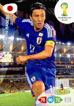 2014 Panini FIFA World Cup Brazil Adrenalyn XL #230 Makoto Hasebe