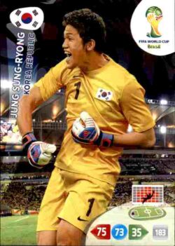 2014 Panini FIFA World Cup Brazil Adrenalyn XL #236 Jung Sung-Ryong