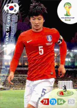 2014 Panini FIFA World Cup Brazil Adrenalyn XL #237 Kwak Tae-Hwi