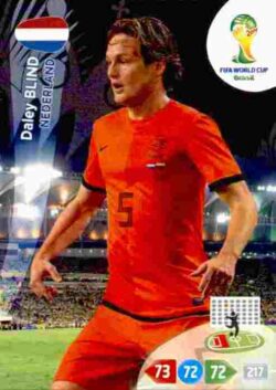 2014 Panini FIFA World Cup Brazil Adrenalyn XL #255 Daley Blind