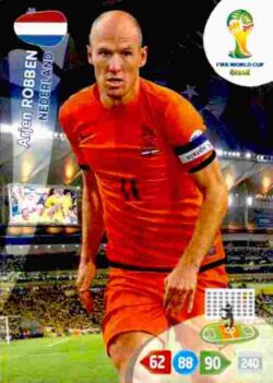 2014 Panini FIFA World Cup Brazil Adrenalyn XL #256 Arjen Robben