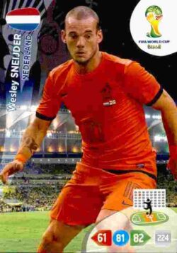 2014 Panini FIFA World Cup Brazil Adrenalyn XL #257 Wesley Sneijder