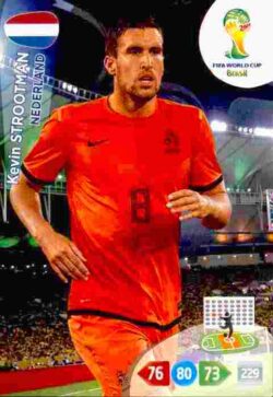 2014 Panini FIFA World Cup Brazil Adrenalyn XL #259 Kevin Strootman