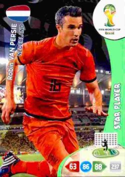 2014 Panini FIFA World Cup Brazil Adrenalyn XL #260 Robin van Persie