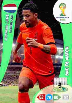 2014 Panini FIFA World Cup Brazil Adrenalyn XL #261 Jeremain Lens