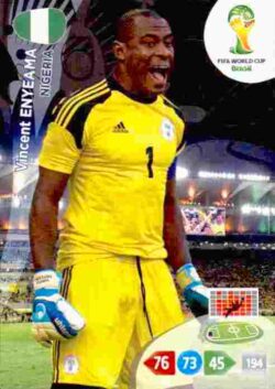 2014 Panini FIFA World Cup Brazil Adrenalyn XL #263 Vincent Enyeama