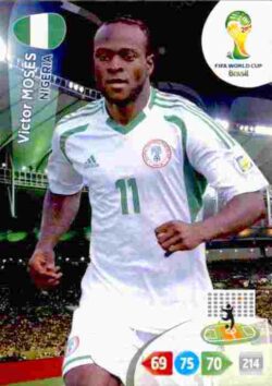 2014 Panini FIFA World Cup Brazil Adrenalyn XL #265 Victor Moses