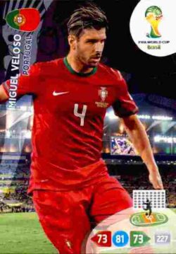 2014 Panini FIFA World Cup Brazil Adrenalyn XL #275 Miguel Veloso