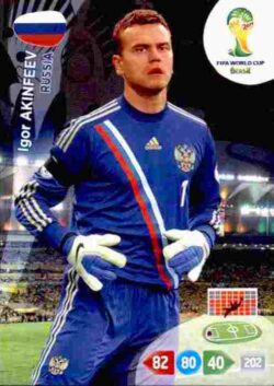 2014 Panini FIFA World Cup Brazil Adrenalyn XL #281 Igor Akinfeev