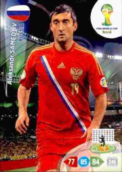 2014 Panini FIFA World Cup Brazil Adrenalyn XL #289 Aleksandr Samedov