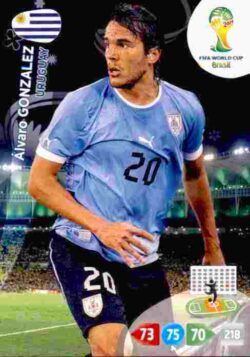 2014 Panini FIFA World Cup Brazil Adrenalyn XL #312 Alvaro Gonzalez