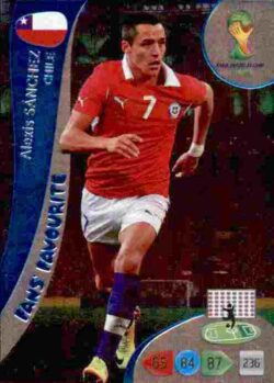 2014 Panini FIFA World Cup Brazil Adrenalyn XL #330 Alexis Sanchez