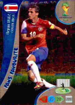 2014 Panini FIFA World Cup Brazil Adrenalyn XL #332 Bryan Ruiz