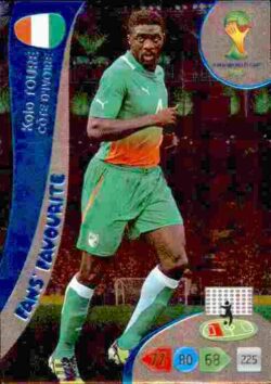 2014 Panini FIFA World Cup Brazil Adrenalyn XL #333 Kolo Touré