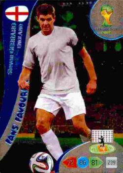 2014 Panini FIFA World Cup Brazil Adrenalyn XL #336 Steven Gerrard