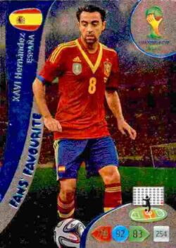 2014 Panini FIFA World Cup Brazil Adrenalyn XL #337 Xavi