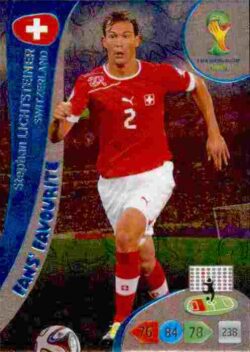 2014 Panini FIFA World Cup Brazil Adrenalyn XL #349 Stephan Lichtsteiner