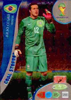 2014 Panini FIFA World Cup Brazil Adrenalyn XL #353 Julio Cesar