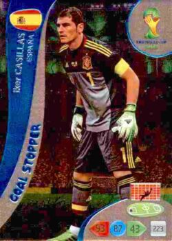 2014 Panini FIFA World Cup Brazil Adrenalyn XL #357 Iker Casillas