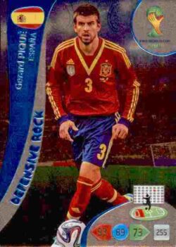 2014 Panini FIFA World Cup Brazil Adrenalyn XL #370 Gerard Pique