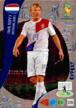 2014 Panini FIFA World Cup Brazil Adrenalyn XL #384 Dirk Kuyt