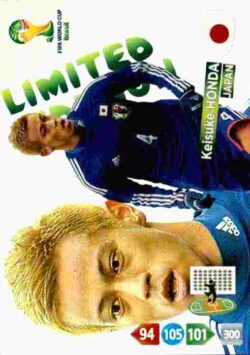 2014 Panini FIFA World Cup Brazil Adrenalyn XL #LE-KH Keisuke Honda