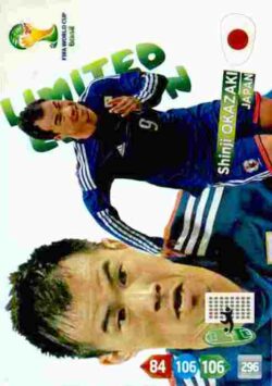 2014 Panini FIFA World Cup Brazil Adrenalyn XL #LE-SO Shinji Okazaki