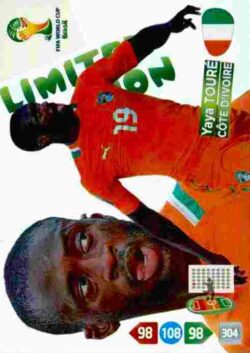 2014 Panini FIFA World Cup Brazil Adrenalyn XL #LE-YT Yaya Touré